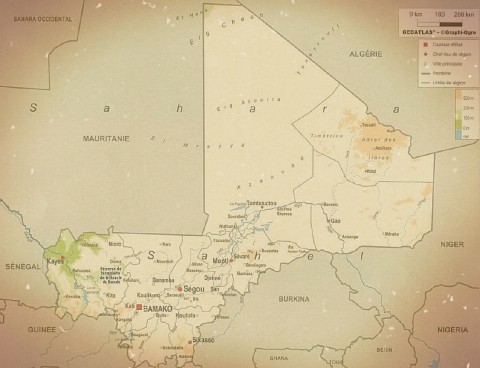 Crise du Mali, réalités géopolitiques (première partie) Par Aymeric Chauprade
